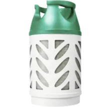 Gasfles met beschermkorf