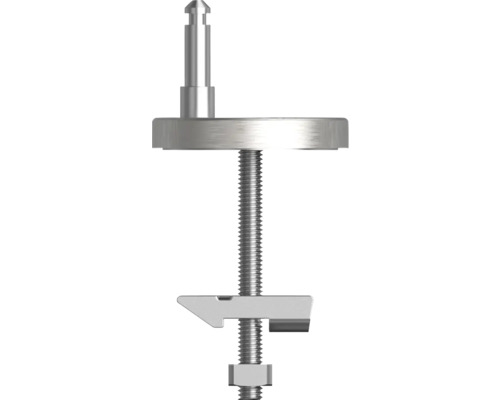 Metalen schroef met schroefdraad en bevestigingselementen