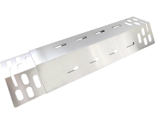 Roestvrijstalen grillbrander afdekking met sleuven