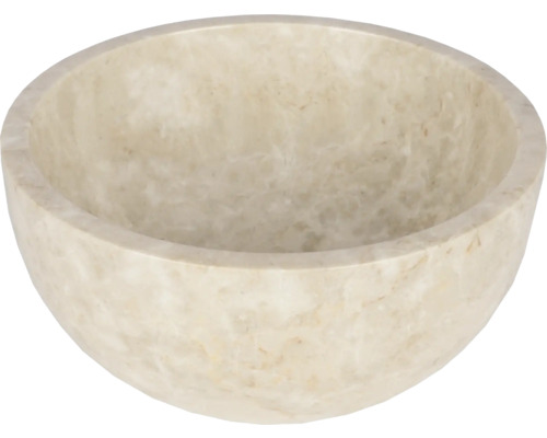 DIFFERNZ Waskom Lodi marmer beige 38 x 15 cm