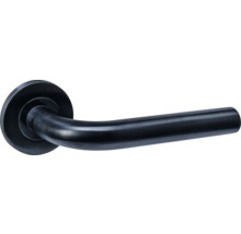 INTERSTEEL Deurkruk paar Q2 op rozet zwart mat