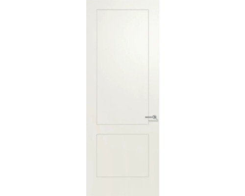 BERKVENS Binnendeur Verdi Line 620 Stomp rechts wit afgelakt 250,7 x 92,6 cm Witte binnendeur met rechthoekige panelen en deurgreep