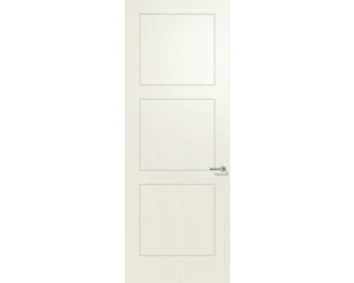 BERKVENS Binnendeur Verdi Line 630 Stomp links wit afgelakt 249,2 x 92,6 cm Gladde binnendeur met drie rechthoekige panelen en deurklink