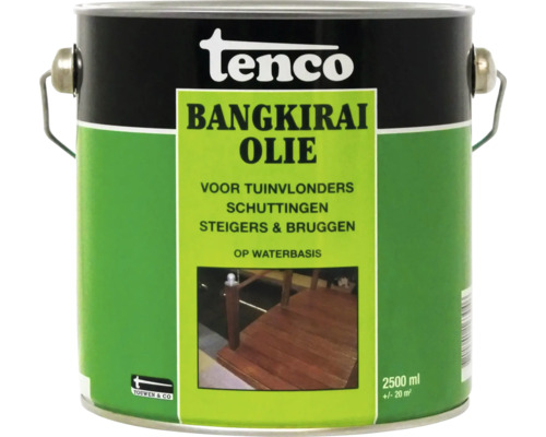 TENCO Bangkirai olie transparant 2,75 l