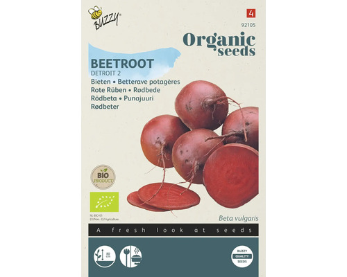 BUZZY Groentezaden Bieten Detroit 2 biologisch