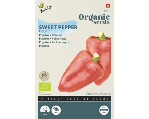 Biologisch zaad voor paprika