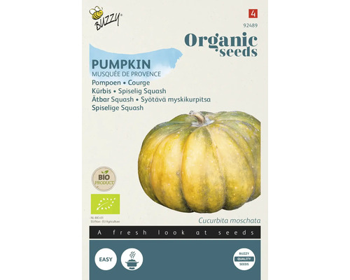 Biologische pompoen Musquée de Provence zadenpakket