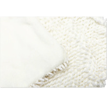 Gedetailleerde weergave van een witte stofmoppad