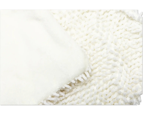 Gedetailleerde weergave van een witte stofmoppad