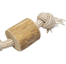 Hondenspeelgoed van hout en touw