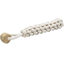 Katoenen touw hondenspeelgoed met hout