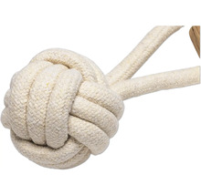 Hondenspeelgoed van katoenen touw met knoop