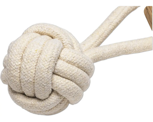 Hondenspeelgoed van katoenen touw met knoop