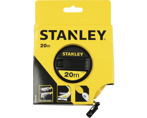 Stanley rolmaat met een lengte van 20 meter in verpakking