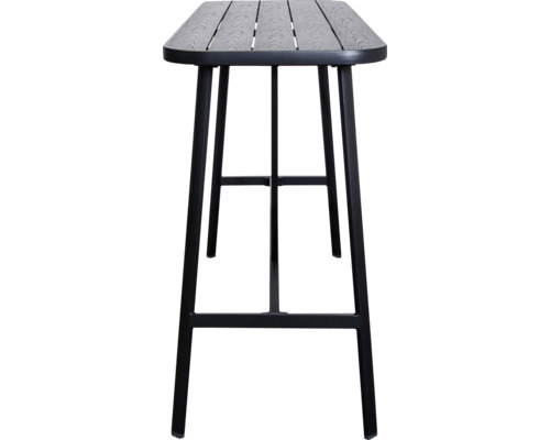 Barkruk met lattenpatroon voor buiten