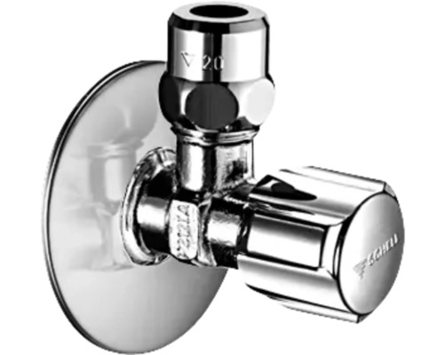 Hoekstopkraan met rozet