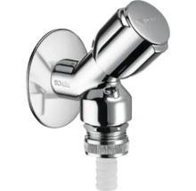 Hoekstopkraan met slangaansluiting