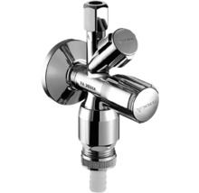 Hoekstopkraan met apparaataansluiting