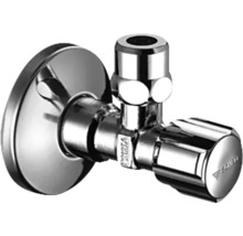 Hoekstopkraan voor waterregulering