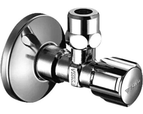 Hoekstopkraan voor waterregulering