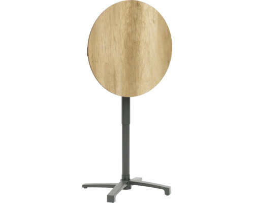 Yaheetech Set van 2 ronde bartafels, in hoogte verstelbaar 69,5-91 cm