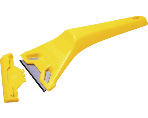 Glas schraper met kunststof handvat en mesbeschermer