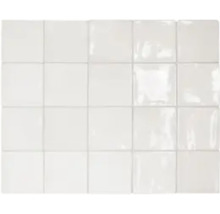 Wandtegel Artcore wit 10x10 mm