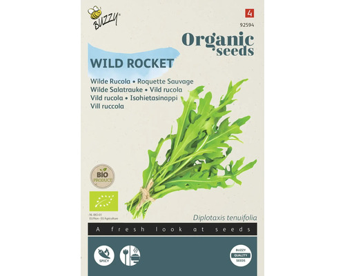 BUZZY Groentezaden Wilde Rucola biologisch