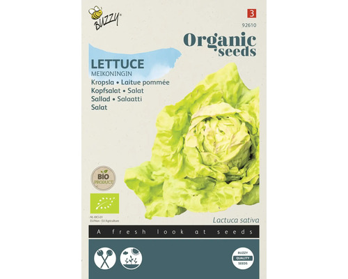 Buzzy Sla Meikoningin Biologisch zadenpakket