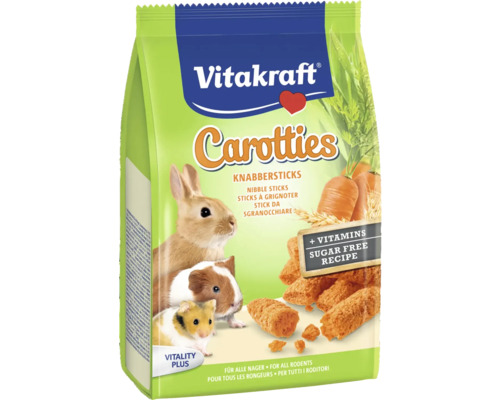 Vitakraft Carotties knaagsticks voor alle knaagdieren