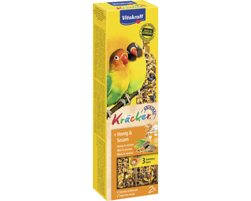 VITAKRAFT Vogelsnack honing/fruit voor Agaponis