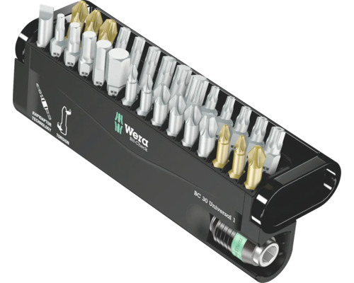 Wera Bit-Check met verschillende schroevendraaierbits