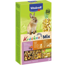 Vitakraft Kräcker Mix voor knaagdieren, met bosbessen, vlierbessen, honing en spelt