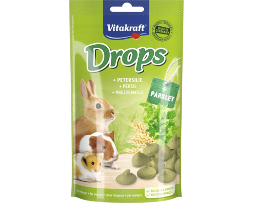 Vitakraft Drops voor knaagdieren met peterselie