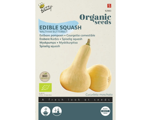 Buzzy Waltham Butternut Eetbare pompoen zadenpakket