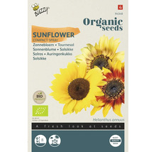 Verpakking biologische zonnebloemzaden