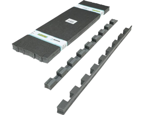 Lewis Repel geluidsisolatie in verpakking en als losse strip