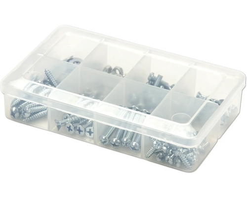 Assortimentsdoos met verschillende schroeven