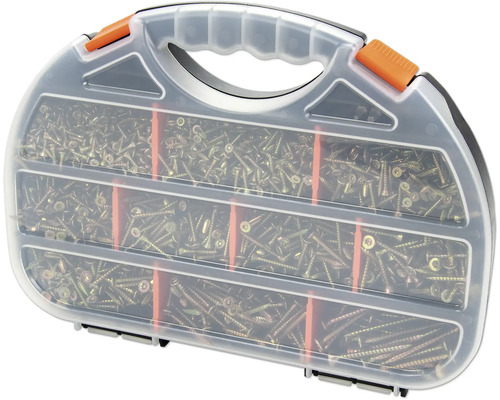 Assortimentsdoos gevuld met schroeven