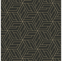 Behang met geometrisch patroon