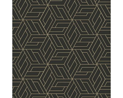 Behang met geometrisch patroon