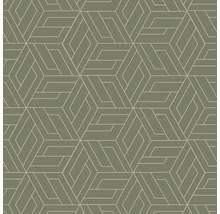 Behang met geometrisch patroon