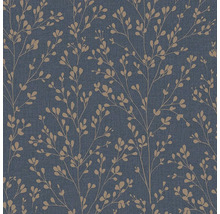 Behang met bladerenpatroon