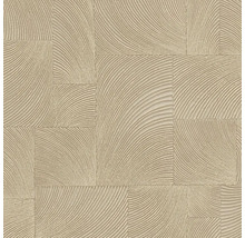 Behang met houten structuur in blokvorm