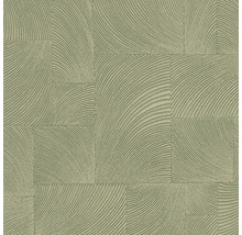 Behang met abstract lijnenpatroon in rechthoekige vlakken