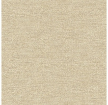 Close-up van een beige textielbehang met fijne structuur