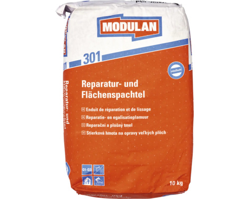 MODULAN 301 Reparatie- en uitvlakspachtel binnen medium 10 kg