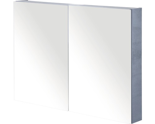 Spiegelkast met twee deuren voor de badkamer