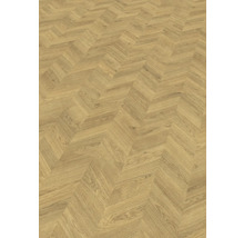 Legpatroon van laminaatvloer in visgraatmotief