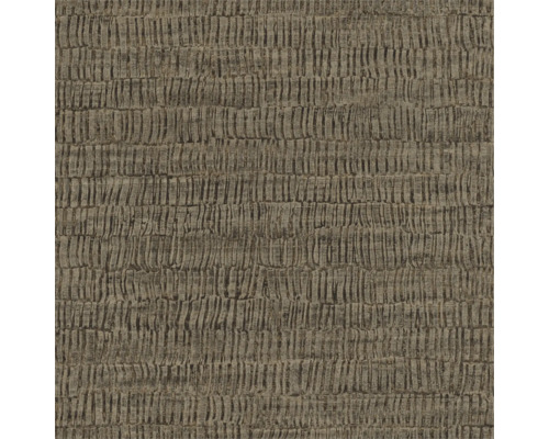 RASCH Vliesbehang 720631 Amara abstract bruin Close-up van een gestructureerd behang met houtlook